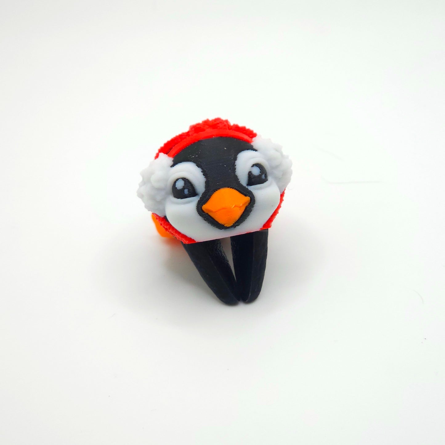Cuties-Puff Winter Penguin