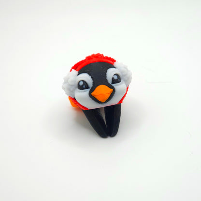 Winter Penguin Puff Cutie