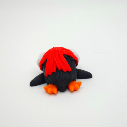 Winter Penguin Puff Cutie
