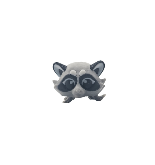 Cuties-Puff Raccoon